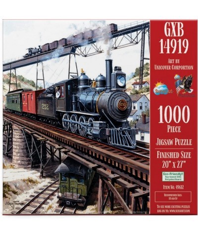 Locomotion 1000 pc Jigsaw Puzzle $35.36 Jigsaw Puzzles