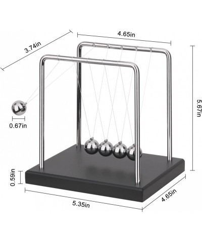 Newtons Cradle Balance Balls Science Physics Gadget Desktop Decoration Kinetic Motion Toy for Home and Office $35.12 Educatio...