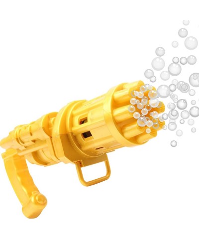 Heavy Duty Bubble Machine Gun for Party School Camp and Great Fun Gift List (Gold) $18.44 Bubble Blowing Products