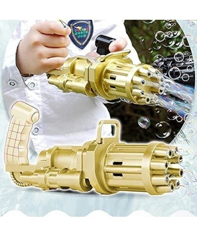 Heavy Duty Bubble Machine Gun for Party School Camp and Great Fun Gift List (Gold) $18.44 Bubble Blowing Products