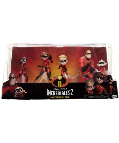 The Incredibles 2 5 Piece Family Figure Set comes with (Mr./Mrs. Incredible Violet Dash Jack Jack) $45.68 Action Figures