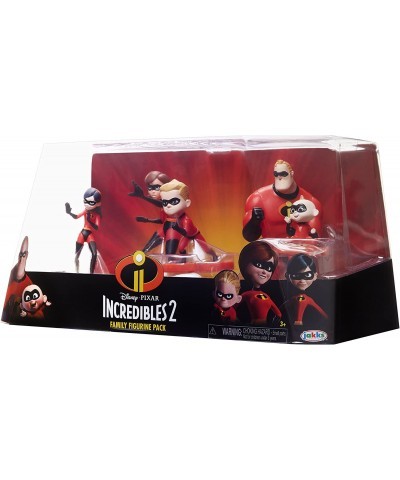 The Incredibles 2 5 Piece Family Figure Set comes with (Mr./Mrs. Incredible Violet Dash Jack Jack) $45.68 Action Figures