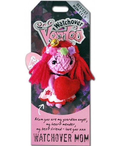 String Voodoo Doll Keychain – Novelty Voodoo Doll for Bag Luggage or Car Mirror - Mom Voodoo Keychain 5 inches $26.07 Gags & ...