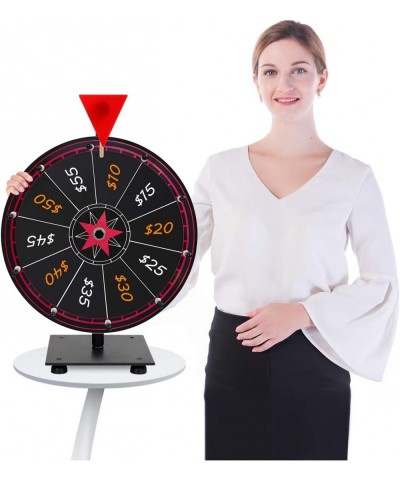 Spinning Wheel for Prizes 10 Slots Color Prize Wheel with Eraser 12 Inch Spin Wheel with Stand Roulette Wheel for Tabletop - ...