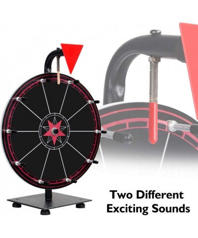 Spinning Wheel for Prizes 10 Slots Color Prize Wheel with Eraser 12 Inch Spin Wheel with Stand Roulette Wheel for Tabletop - ...