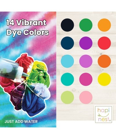 Tie Dye Party Kit Arts and Crafts Gifts for Kids Girls and Boys Group Activities for Teens Ages 8 9 10 11 12 13 Years and Up ...