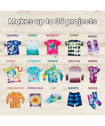 Tie Dye Party Kit Arts and Crafts Gifts for Kids Girls and Boys Group Activities for Teens Ages 8 9 10 11 12 13 Years and Up ...