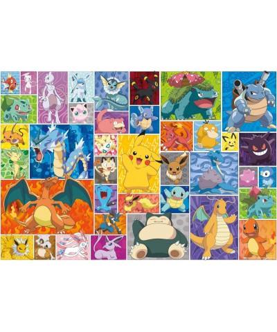 Pokemon - Pokemon Squares - 2000 Piece Jigsaw Puzzle $34.48 Jigsaw Puzzles