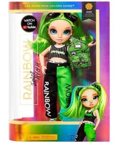 Junior High Fashion Doll with Accessories 9 Inch Collect All 6 Colors of The Rainbow (Jade Hunter (Green)) $48.97 Dolls