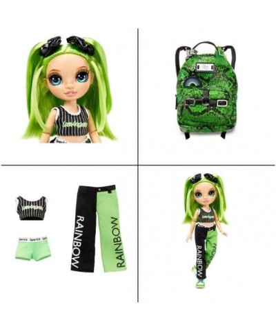 Junior High Fashion Doll with Accessories 9 Inch Collect All 6 Colors of The Rainbow (Jade Hunter (Green)) $48.97 Dolls