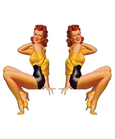 Set of 2 Remote Control (RC11) Pin Up Girl RC Airplane Sticker Decal $17.40 Remote & App Controlled Vehicles