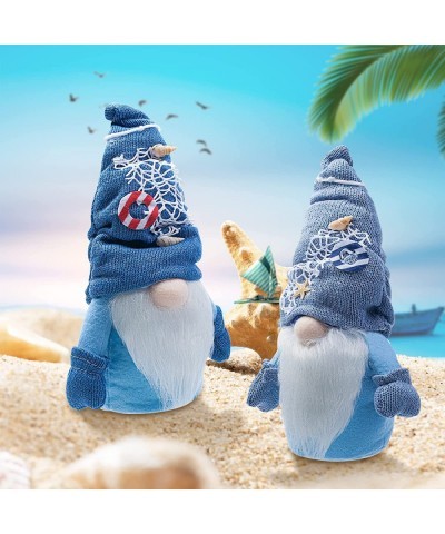 Summer Gnomes Tomte Plush Ocean Day Beach Doll Elf Decor Gnome Handmade Scandinavian Tomte Nisse Swedish Elf Home Farmhouse D...