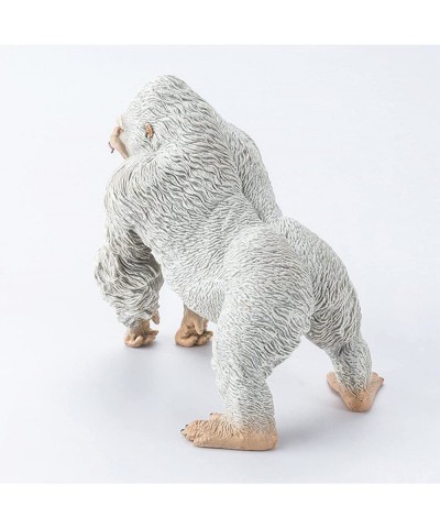 Gorilla King Kong Toys with Realistic Rock Action Figure Rampage Gorilla Fight Mode Gorilla Ape Solid Wild Animal Figurines f...