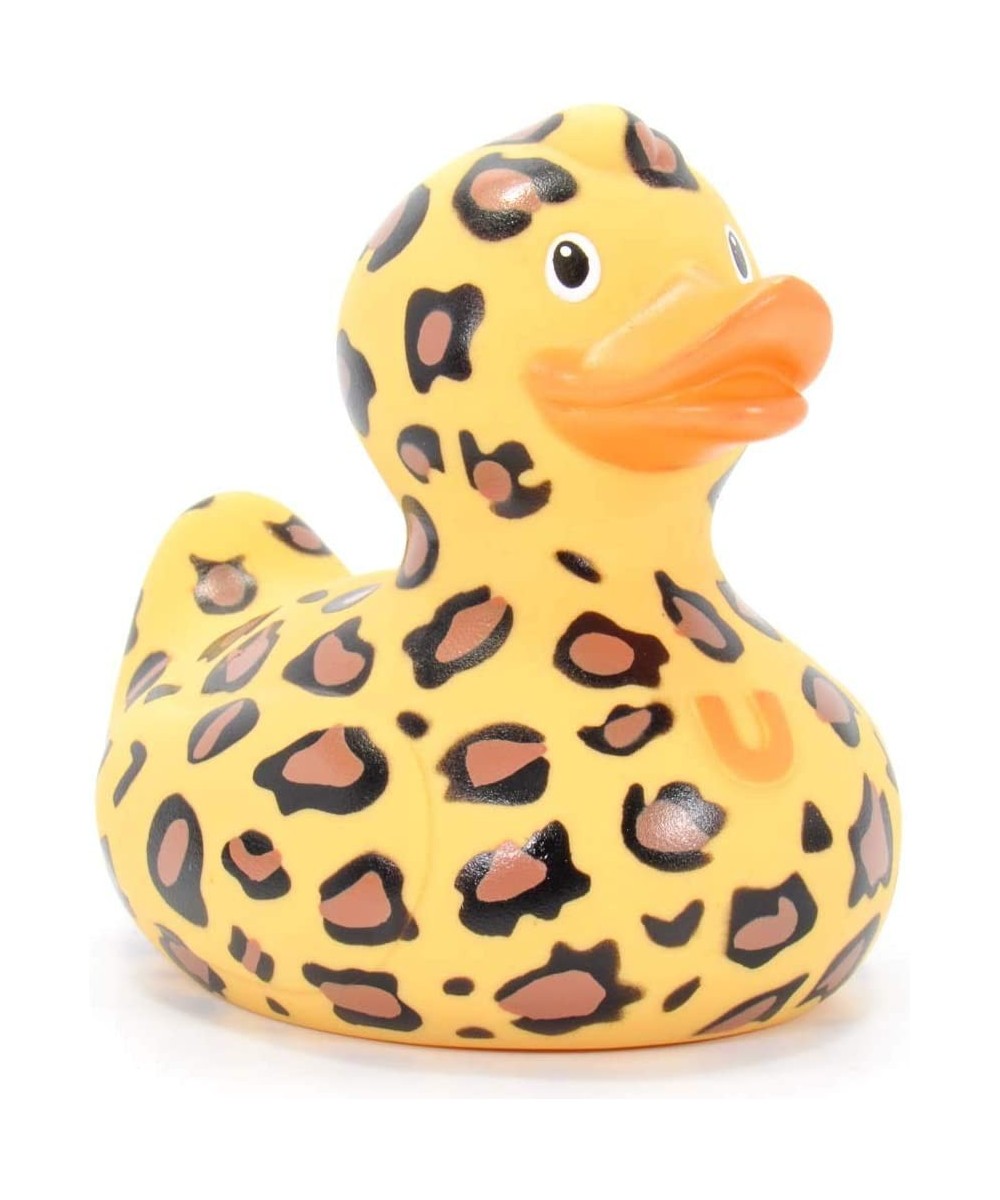 Leopard Rubber Duck Bath Toy by Bud Ducks | Elegant Gift Packaging - "Let's vogue!" | Child Safe | Collectable $34.04 Miniatu...