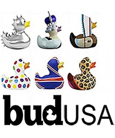 Leopard Rubber Duck Bath Toy by Bud Ducks | Elegant Gift Packaging - "Let's vogue!" | Child Safe | Collectable $34.04 Miniatu...