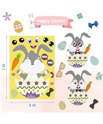 Easter Stickers for Kids Easter Games Make Your Own Easter DIY Make a Face Sticker Easter Crafts Party Favors 6 Styles Easter...