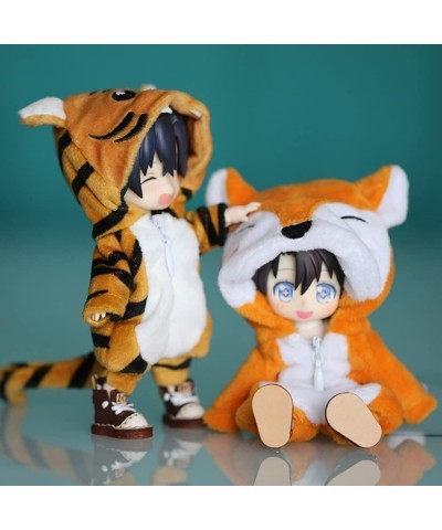 Tiger Suit Onesies 1/12 BJD OB11 Doll 4.3 inches (11 cm) Figure Accessory (D) $22.97 Doll Accessories