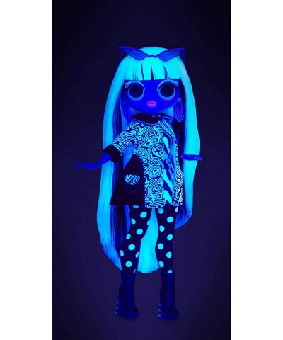 LOL Surprise OMG Lights Groovy Babe Fashion Doll with 15 Surprises Accessories Set | Includes Fashion Doll and Magic Black Li...