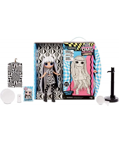 LOL Surprise OMG Lights Groovy Babe Fashion Doll with 15 Surprises Accessories Set | Includes Fashion Doll and Magic Black Li...