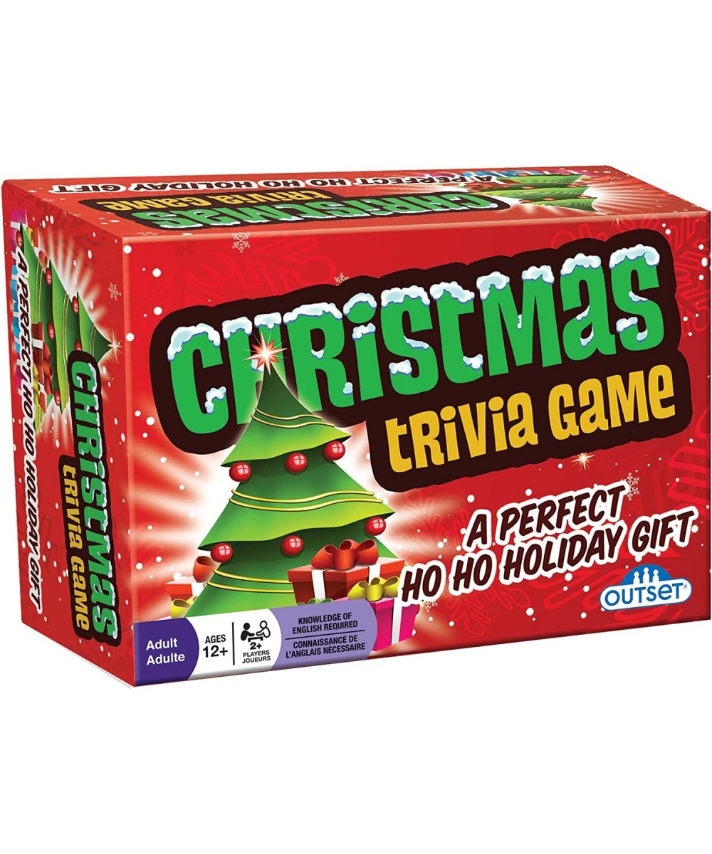 Christmas Trivia Game - Party Game - Holiday Travel Game - Family Game - Fun and Easy to Play - 70 Trivia Cards - For 2 or Mo...