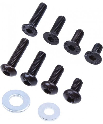 Universal RC Screw Kit Hex Flat & Buttom Head M3 M4 Bolts Washers w/Magnetic Screw Tray Hardware Set for 1:8 1/10 Scale RC Ca...