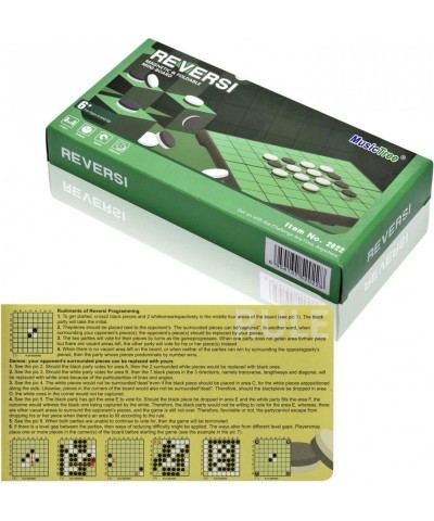 Magnetic Reversi Othello Board Game Set with Folding Board Classic Games $29.94 Board Games