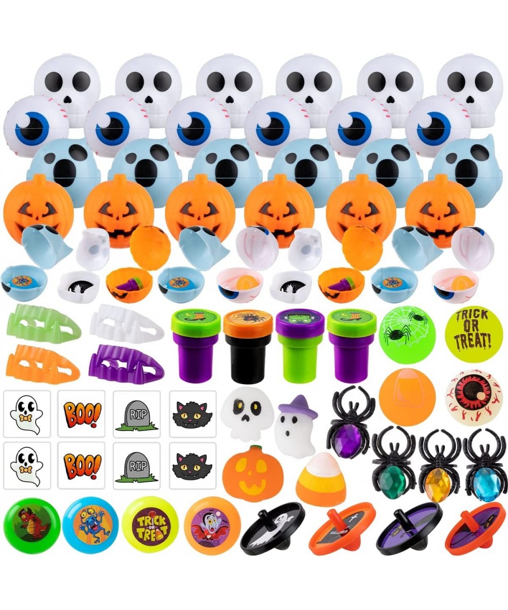 36 Halloween Party Favors with Toys Container Box Candy Treats Container Kids Halloween Trick or Treat Party Favors Supplies ...