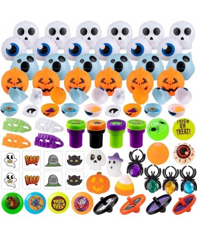 36 Halloween Party Favors with Toys Container Box Candy Treats Container Kids Halloween Trick or Treat Party Favors Supplies ...