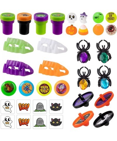 36 Halloween Party Favors with Toys Container Box Candy Treats Container Kids Halloween Trick or Treat Party Favors Supplies ...