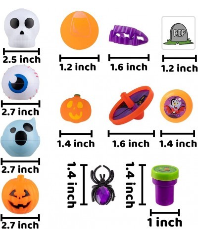 36 Halloween Party Favors with Toys Container Box Candy Treats Container Kids Halloween Trick or Treat Party Favors Supplies ...