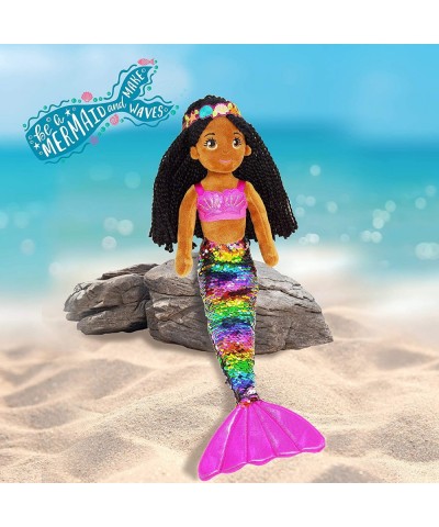 18" Flip Sequin Sparkly Mermaid Chloe - Soft Mermaid Plush Stuffed Doll Gift for Toddler Girls $32.14 Plush Figure Toys