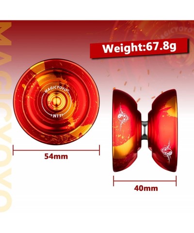 Professional Yoyo N11 Plus Responsive Yoyo for Kids Dual Purpose Metal Yo Yo with Unresponsive Yoyo Bearing for Advanced Play...