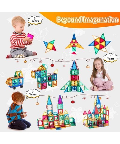 Magnet Tile Block Set Magnetic Building Blocks Board Puzzles 3D Block Game Board Educational Toys - STEM Learning Educational...