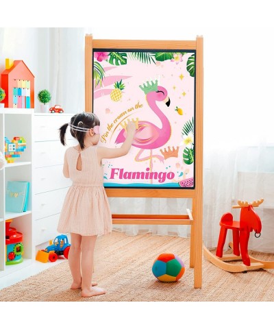 Pin The Crown on The Flamingo Game - 21” x 28” Flamingo Party Game for Kids Girls with 24 Crowns Flamingo Theme Birthday Baby...