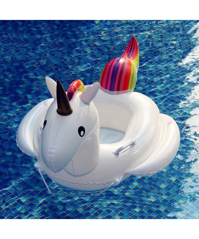 Baby Pool Float Unicorn Toddlers Floaties Infant Inflatable Swimming Ring with Handles for Kids Aged 1-6 Years $34.76 Swimmin...