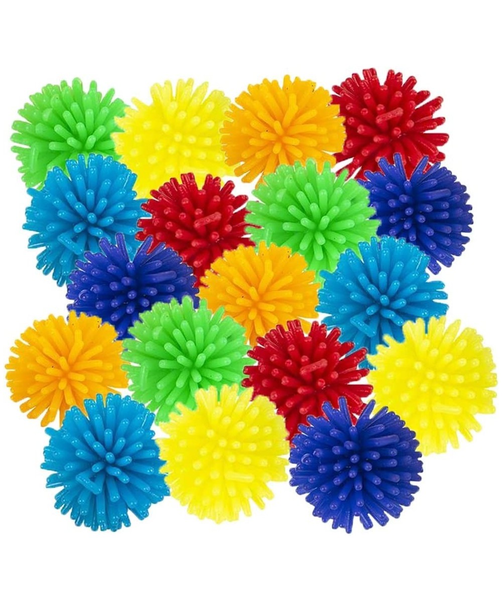 Spiky Hedge Balls for Kids Bulk Pack of 24 Soft Sensory Balls in Various Vibrant Colors Calming Sensory Fidget Toys for Autis...