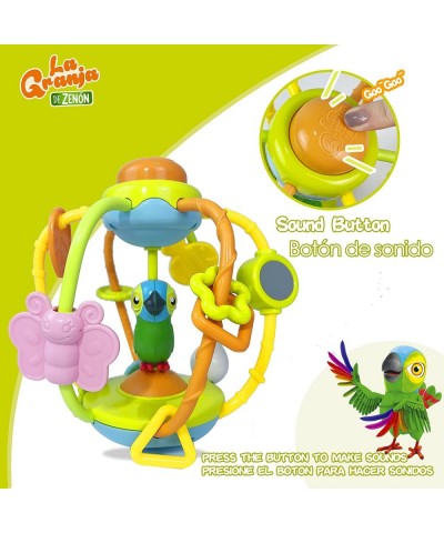 La Granja De Zenon Rattles Activity Ball Grab and Spin Rattle Ball Crawling Educational Gifts for Baby Infant Toys Halloween ...