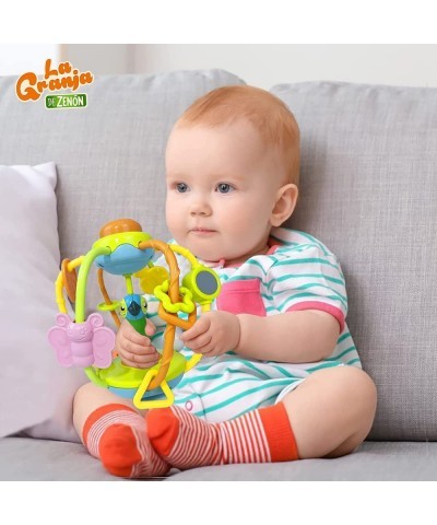 La Granja De Zenon Rattles Activity Ball Grab and Spin Rattle Ball Crawling Educational Gifts for Baby Infant Toys Halloween ...