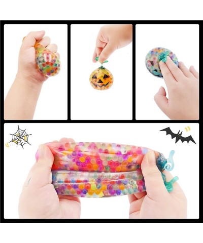 6 Pack Halloween Pumpkin Stress Balls Squishy Stress Relief Toys Fidget Toys for Kids Boys Girls Halloween Party Favors Gifts...