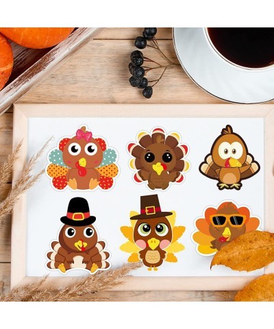 Thanksgiving Stickers for Kids 36 Sheets Make A Turkey Stickers Thanksgiving Activities for Kids Thanksgiving Party Games for...