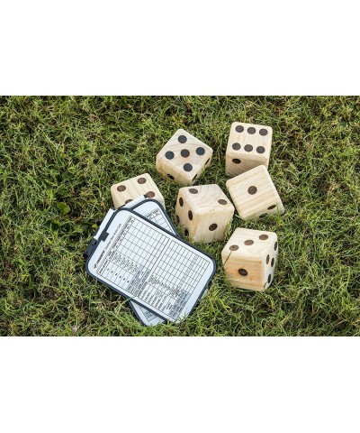 Triumph Extra-Large Outdoor Wooden Lawn Dice Set $58.85 Game Accessories