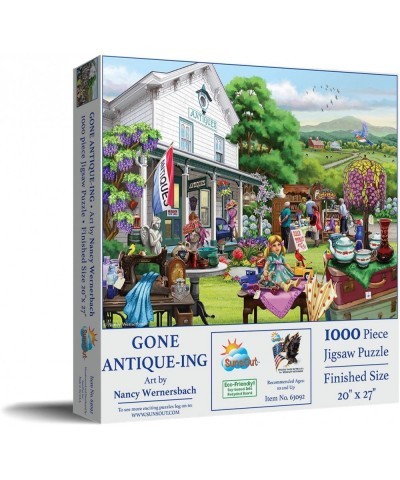 Gone Antique-ing 1000 pc Jigsaw Puzzle $33.94 Jigsaw Puzzles