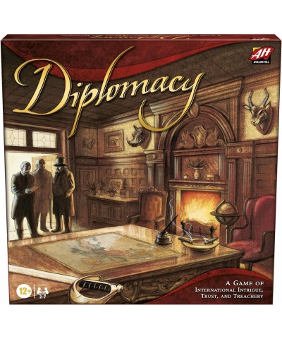 Avalon Hill Diplomacy Cooperative Board Game European Political Themed Strategy Game Ages 12 and Up 2-7 Players $50.39 Board ...