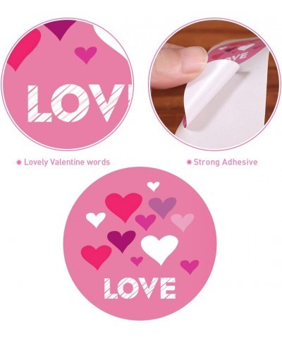 500pcs Valentines Day Stickers for Kids 5 Rolls Heart Stickers with 25 Designs for Valentine's Day Gift Cards Decoration $17....