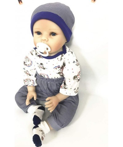 Reborn Baby Dolls Clothes Outfits for 20"- 23" Reborn Doll Boy Baby Clothing Cute Patterns Sets $26.64 Doll Accessories