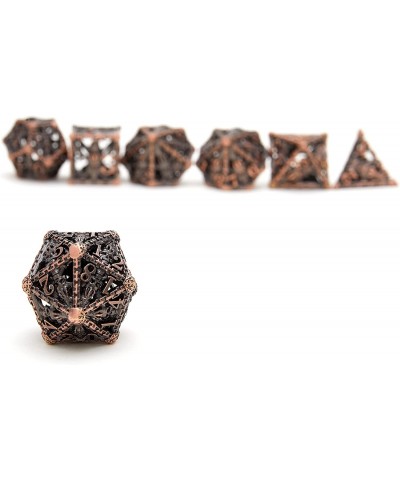 Metal Dice Skull Hollow Metal Polyhedral Dice Set Suitable for Dungeons and Dragons Role-Playing RPG DND Dice $31.92 Game Acc...