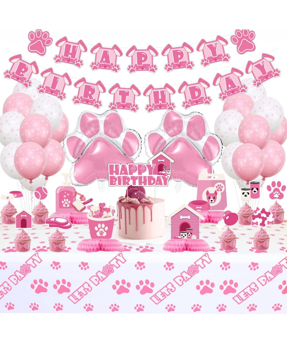 Dog Party Decorations - Puppy Dog Theme Birthday Decorations for Dog Lover Including HAPPY BIRTHDAY Banner Dog Honeycomb Cent...