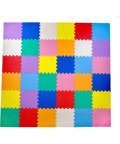 Soft & Safe Non-Toxic Children’s Interlocking Multicolor Exercise Puzzle EVA Play Foam Mat for Kids’s Floor & Nursery Room 36...