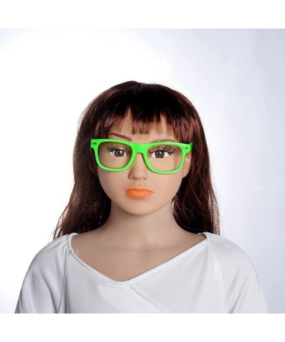 14 Pack Colorful Glasses Frame No Lens Neon Fake Costume Glasses for Birthday Party Favors Daily Outfit Accessories $23.68 Ki...