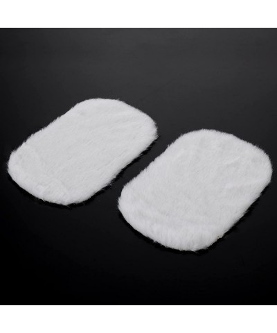 2Pcs Miniature Carpets 1:12 Dollhouse Wool Rug Dolls House White Furry Rugs Mini Furniture Dollhouse Accessories Play Set $15...